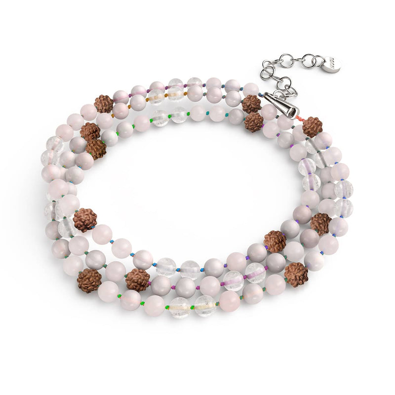 Law of Attraction | Gemstone Rudraksha | Mala Spiritual Wrap