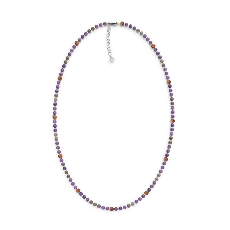 Shaolin Monk | Gemstone Rudraksha | Mala Spiritual Wrap