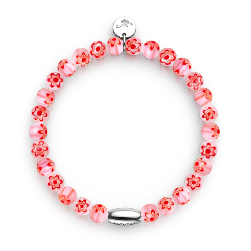 Dolce Amore | .925 Sterling Silver | Millefiori Bracelet