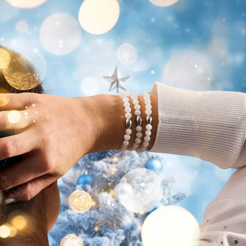 Roman Lily | .925 Sterling Silver | Millefiori Bracelet