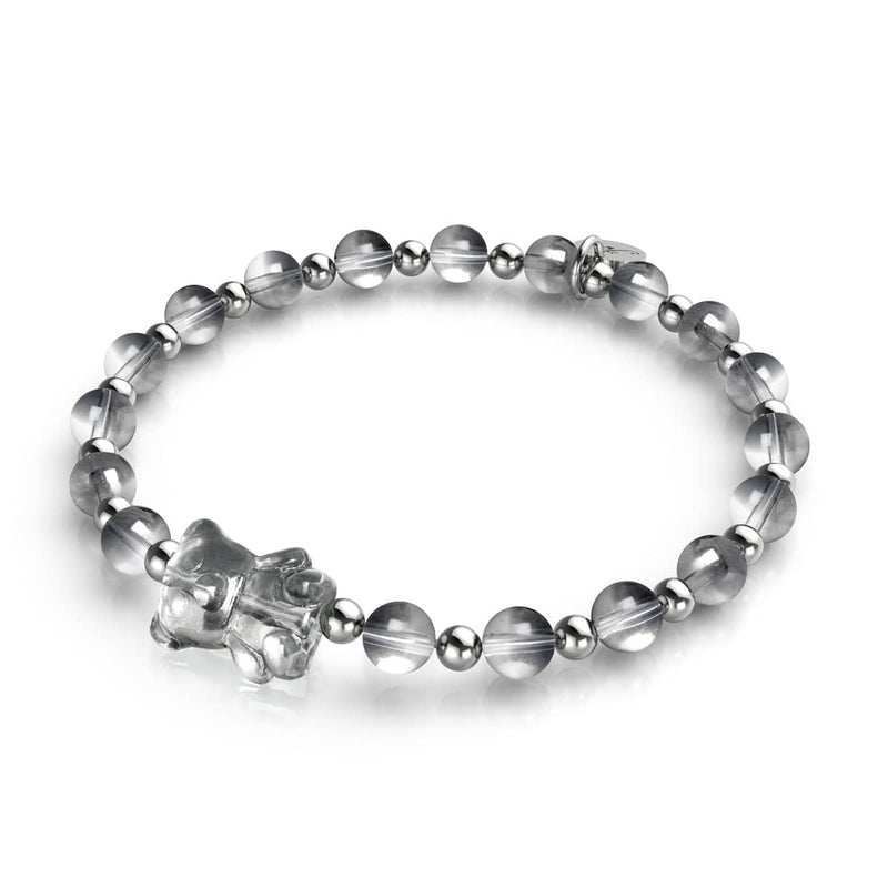 Carbon | Shimmer Bear Bracelet | Argent x Silver
