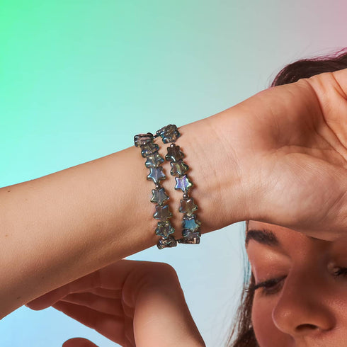 Celestial Seafoam  | .925 Sterling Silver | Star Wrap