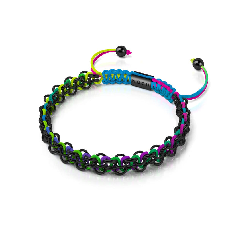 Macaw Links | Mini Kismet Bracelet | Spectrum x Gunmetal