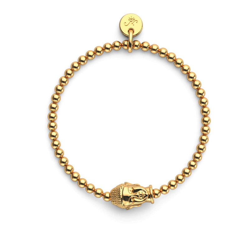 Dharma | 18k Gold | Buddha Charm Bracelet
