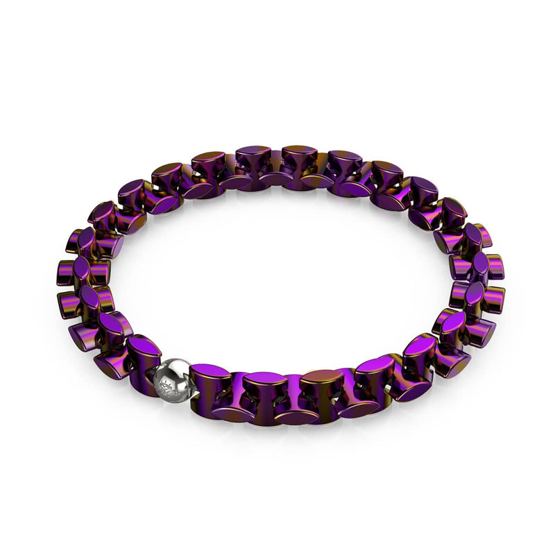 Purple Sunset | Monroe Links | Hourglass Bracelet