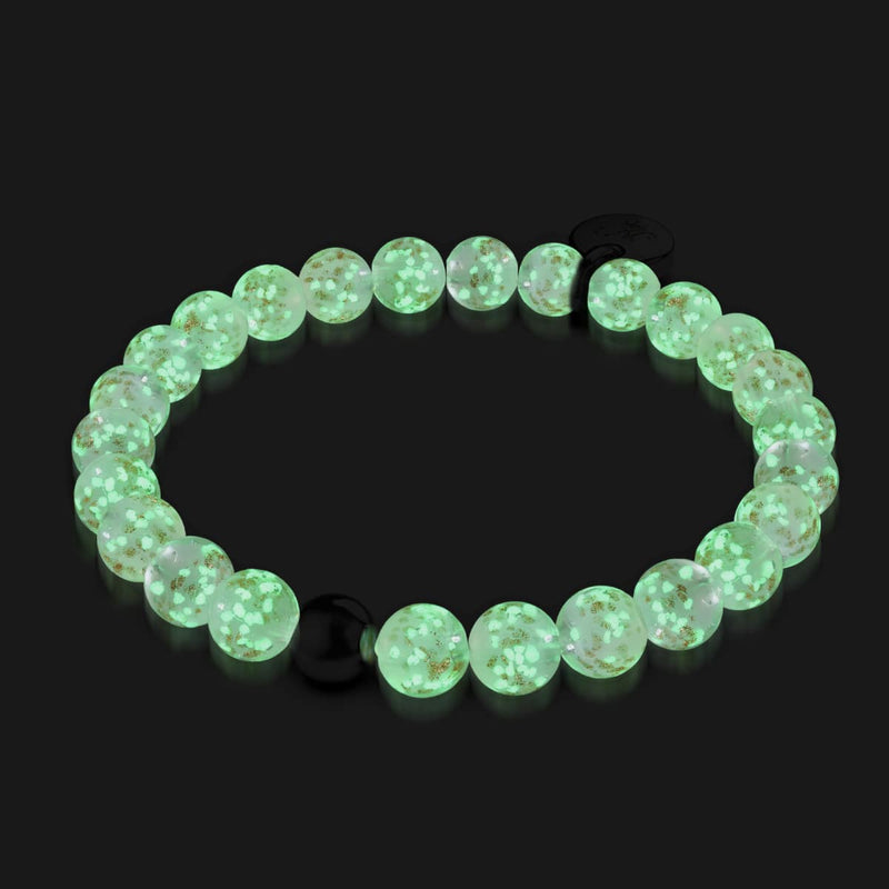Guava | .925 Sterling Silver | Firefly Glass Bracelet