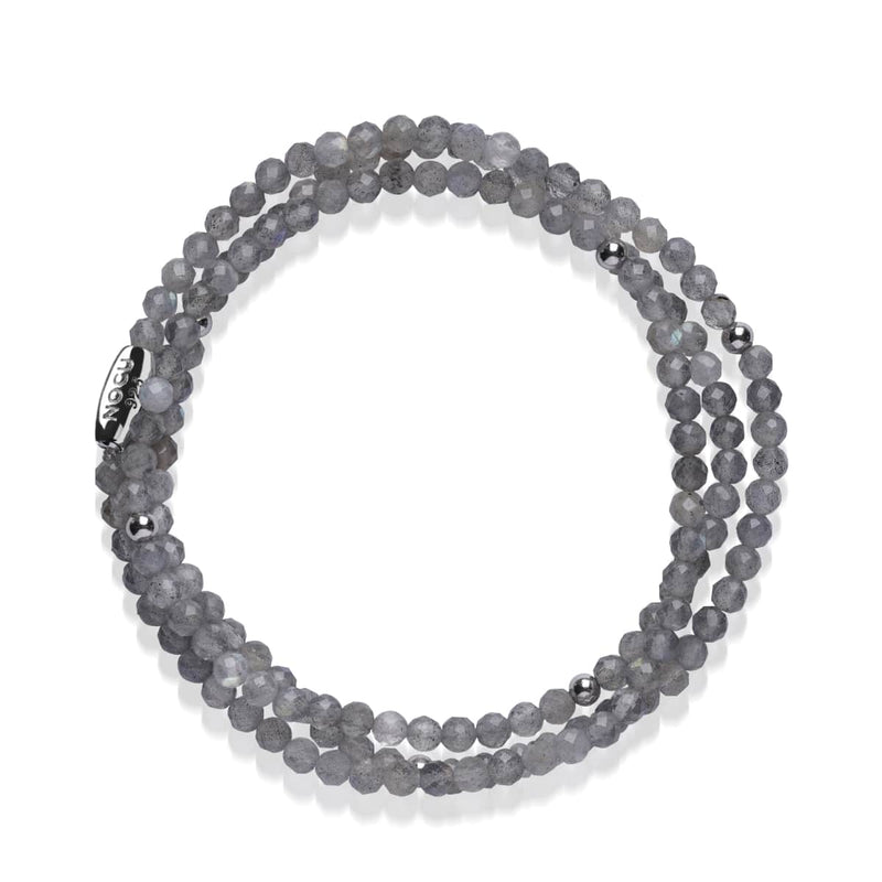 Spectrolite | .925 Sterling Silver | Gemstone Wrap