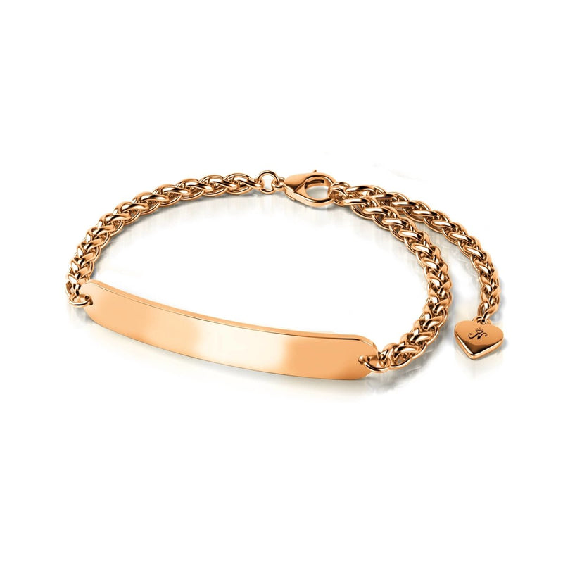 18k Rose Gold | Gilded Bar Bracelet