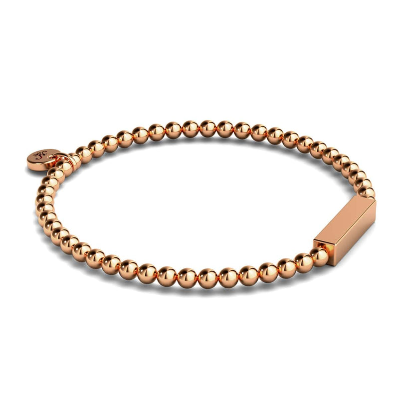 Rose Gold | Gilded Bar Bracelet | Mini