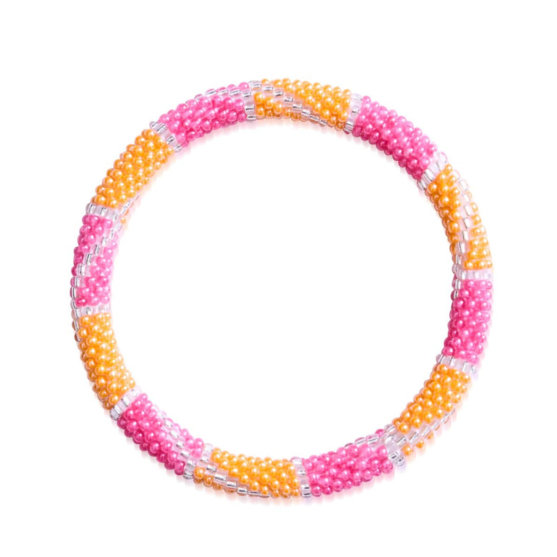 Peppermint | Himalayan Glass Bead Bracelet