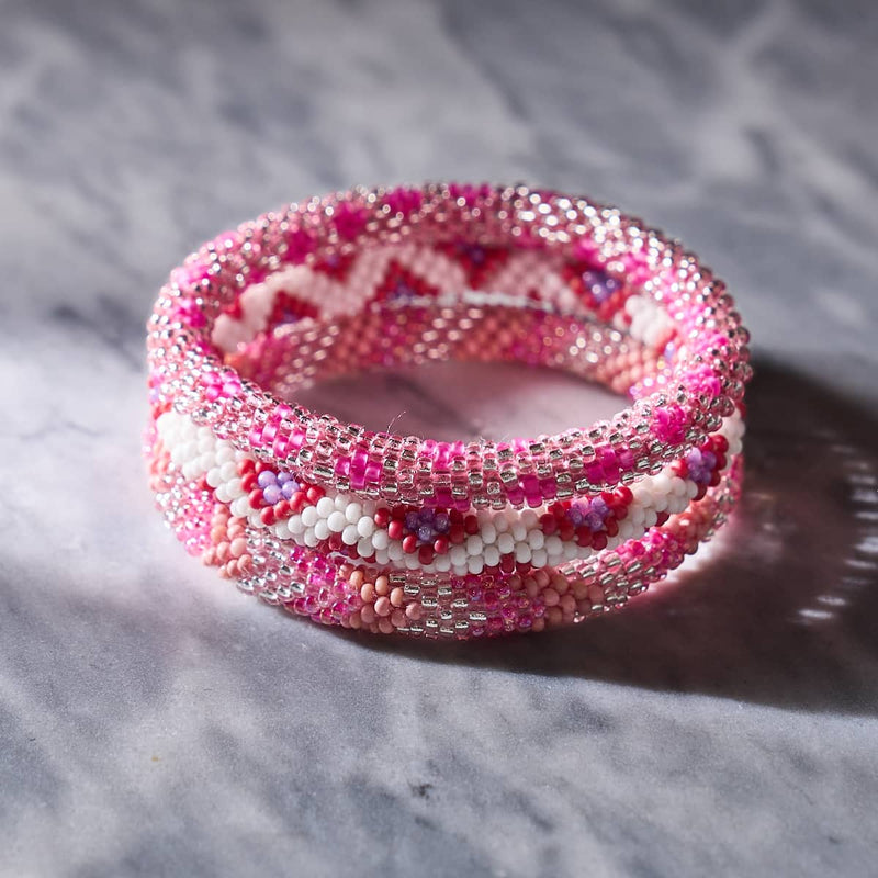 Piglet II | Himalayan Glass Bead Bracelet