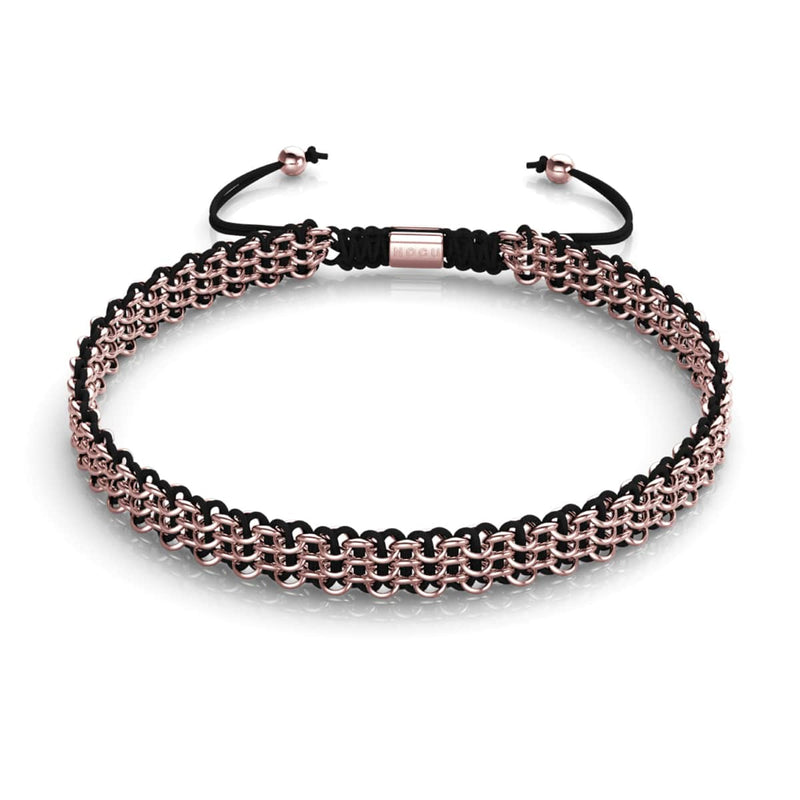 Black x Rose Gold | Kismet Links | Choker Necklace