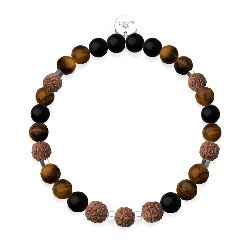 Shaman | Gemstone Rudraksha |  Mala Bracelet