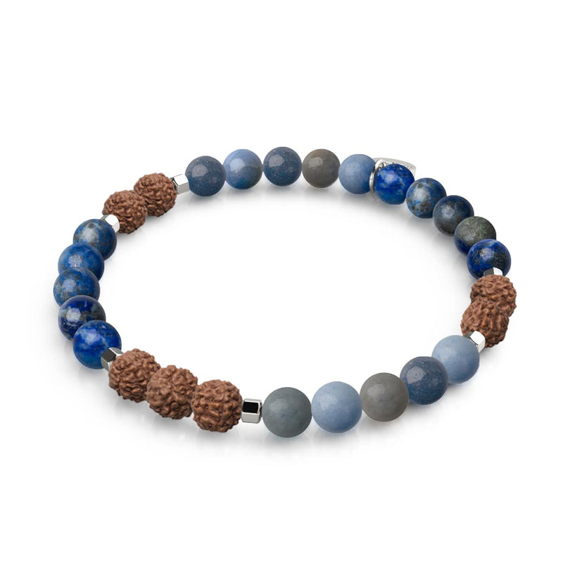Tao | Gemstone Rudraksha |  Mala Bracelet