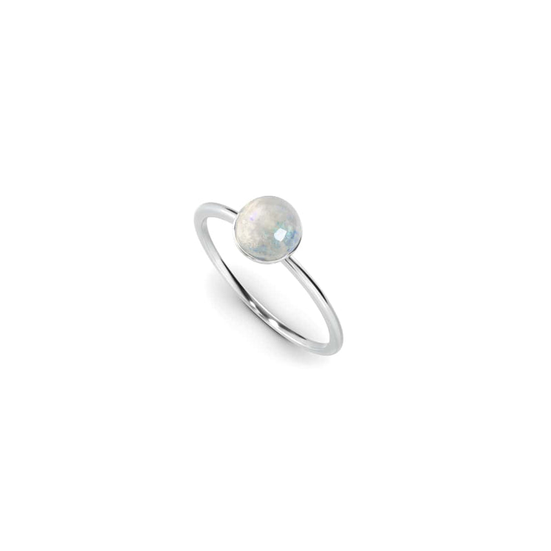Rainbow Moonstone | .925 Sterling Silver | Ring