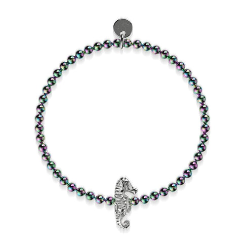 Reef | Unicorn Silver | Seahorse Charm Bracelet
