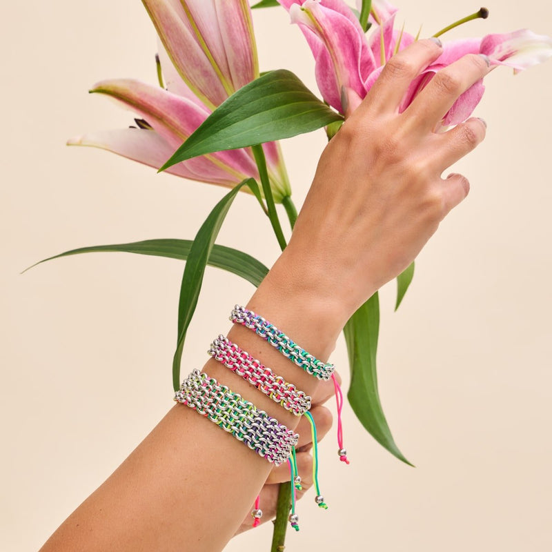 Macaw Links | Original Kismet Bracelet | Spectrum x Silver