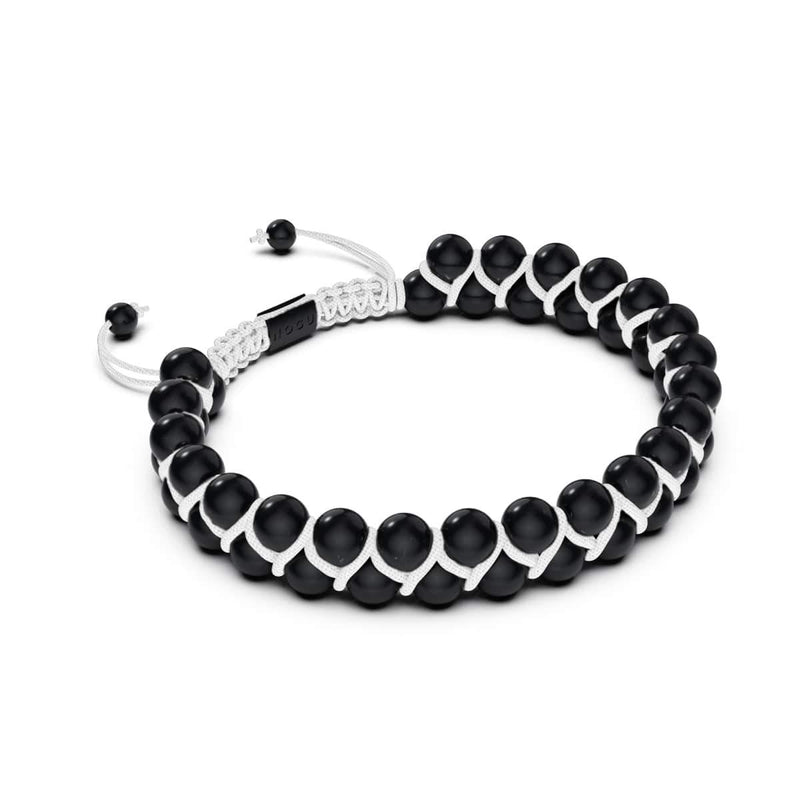 Gunmetal | White | Vitality Bracelet