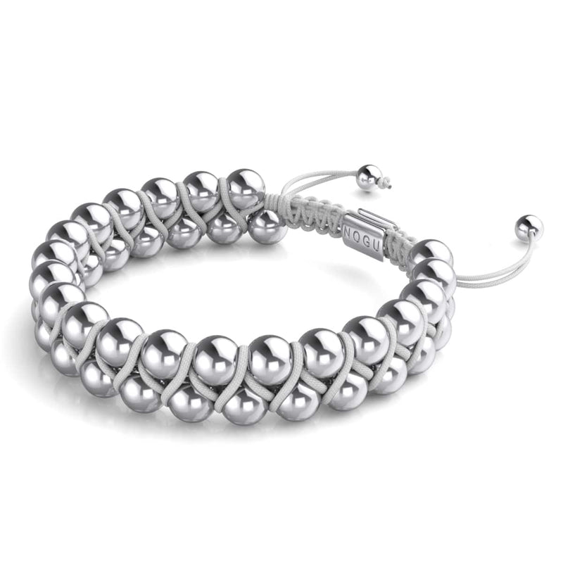 Silver | White | Vitality Bracelet