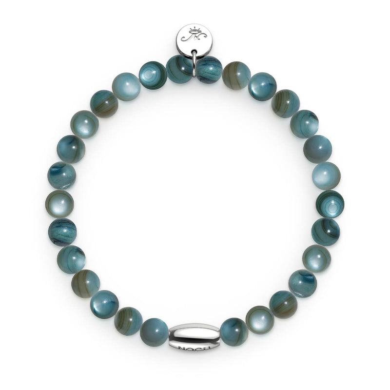 Viridian Kelp x Silver | Abalone Bracelet