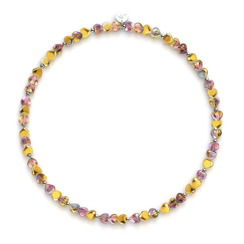 Golden Sweetheart | .925 Sterling Silver | Fairy Glass Wrap