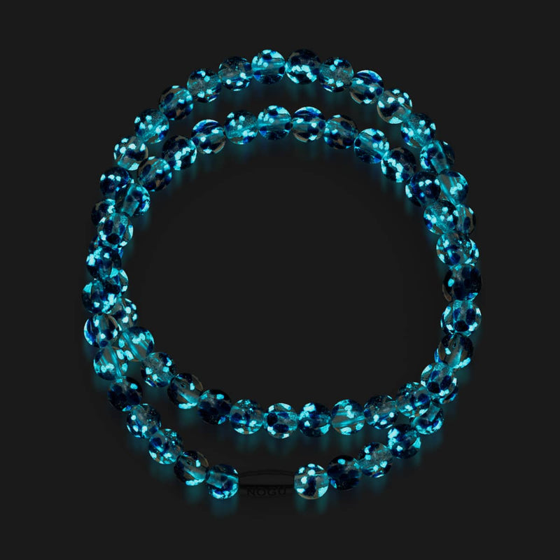 Indigo Dunes | .925 Sterling Silver | Firefly Glass Wrap