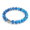 Topaz Flame | .925 Sterling Silver | Firefly Glass Bracelet